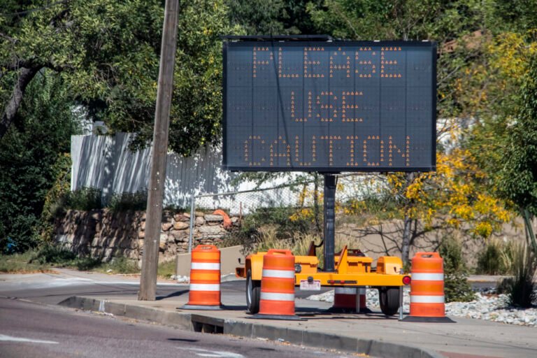 Temporary and Permanent Signage Solutions for Construction Zones 2026