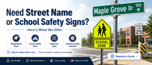 Read more about the article Need Street Name or School Safety Signs? Here’s What We Offer